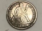 1890-S. Seated Liberty  Dime 89% Silver 11% Copper
