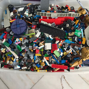 Mega Bloks & LEGO Bulk Lot 1 lb Building Bricks Random Mix 1 pound Mixed Colors