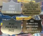 Custom Laser Engraved 3 Point Shields For Annual Plaque Fantasy Employee SALE ON