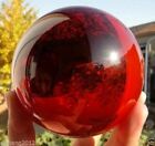 40-100mm Natural Red Obsidian Sphere Large Crystal Ball Healing Stone