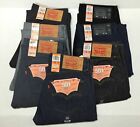 LEVIS MEN'S 501 BUTTON FLY SHRINK TO FIT JEANS STRAIGHT FIT ORIGINAL
