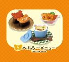 Re-Ment Japanese Miniature San-X Rilakkuma Sushi #5 Healthy Menu - Brand New!