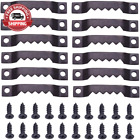 100 Pack Small Sawtooth Picture Hangers with 200 Screws Metal Picture Frames Han