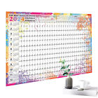 Wall Yearly Planner Reversible Schedule Goal Planner 2024 Year