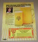 1976 print ad page - Florida OJ Orange Juice ANITA BRYANT old coupon advertising