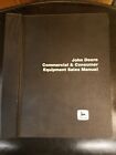 Vintage January 2000 John Deere Consumer Equipment Sales Manual Reference Binder