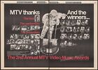 The 2nd Annual MTV Video Music Awards__Original 1985 Trade AD / promo / poster