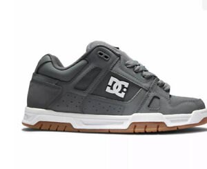 DC Shoes Men's Stag Low Top Sneaker Shoes Gray/Gum  Footwear Skate All Sizes