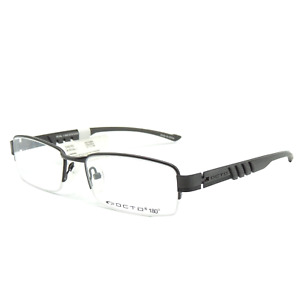 Octo Rival I 180 M Blk/Blk Black Half Rim Eyeglasses 51 17 136