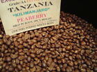 TANZANIA KILIMANJARO COFFEE BEANS PEABERRY MEDIUM ROASTED 5 POUNDS