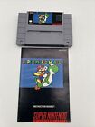 New ListingSuper Mario World Super Nintendo SNES With Manual Authentic Tested
