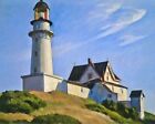 1929 The Lighthouse at Two Lights,  by Edward Hopper art painting print