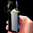 Electric Lighter Flameless Windproof Electric Dual Arc Plasma Torch Rechargeable