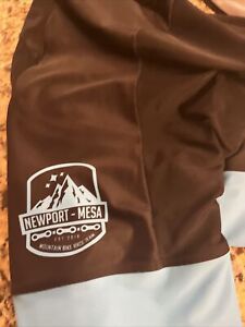 Newport cycling Team bib shorts - men medium