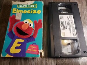 Sesame Street - Elmocize (VHS, 1996)