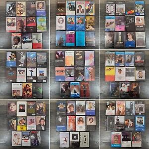 Lot of 100+ Cassette Tapes 70's - 90s Rock Pop Classic Rock Country Dance - #905
