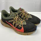 Nike Quest 2 Running Shoes CJ6185-003 Olive Green Black Red Men's Size 12