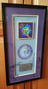 The Wiggles - Wiggly World autographed authentic framed multi-platinum CD sales
