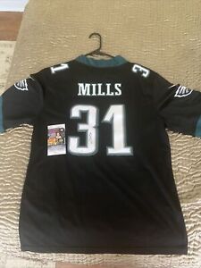 Philadelphia Eagles Jalen Mills Autographed Super Bowl Jersey Size L JSA Certi