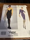 Vogue American Designer Pattern 2809 Bill blass. Misses Dress 14-16-18