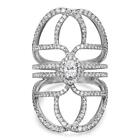 Messika 1.81Cttw New Amazone Diamond Ring 18K White Gold Size 54 US 6.75
