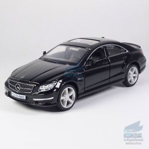 1:36 Mercedes CLS 63 AMG Model Car Alloy Diecast Toy Vehicle Kids Gift Black