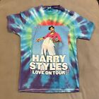 NWOT - Harry Styles - 2021 Love On Tour - Tie Dye Concert T Shirt - Men's Small