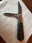 Vintage Sabre Japan 503 Folding Pocket Knife Brown