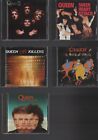Queen / Lot of 5 / CD / II / Sheer Heart Attack / Live Killers / A Kind of Magic
