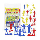 VictoryBuy Toys People at Play Figures - Yellow, Red, & Blue New