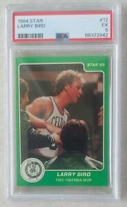 1984 STAR LARRY BIRD #12 83-84 MVP - PSA 5 !? LOOKS BETTER TO ME.. SEE MY OTHERS