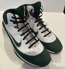 Nike Air Max Elite 12 Men’s High Top Athletic White Green Shoes 454139-107