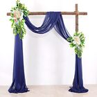 Wedding Arches for Ceremony Navy Blue Curtains Ceiling Drapes Rustic Wedding ...