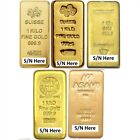 Random Mint - 1 Kilo ( 32.15 Troy Oz ) 0.9999 Fine Gold Bar- Secondary Market