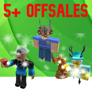 ROBLOX 5+ OFFSALES/LIMITEDS GUARANTEED 2006-2014 STACKED