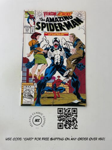 New ListingAmazing Spider-Man # 374 NM 1st Print Marvel Comic Book Carnage Venom 6 LP7