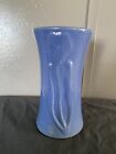 Zanesville Stoneware Pottery ROBIN EGG BLUE GLAZE 8 1/2” VASE