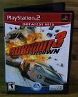 Burnout 3: Takedown (Sony PlayStation 2, 2004) CIB RED LABEL PS2 MINT