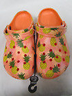Crocs Classic Clog Pineapple Papaya Retro Resort Womens Size 9 / Mens 7 NEW NWT