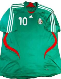 Adidas Mexico Copa America Home Cuauhtemoc Blanco Jersey Size Rare 2XL