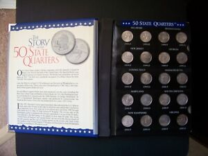 1999-2008 100-coin 50 State Quarter Complete BU Set (H. E. Harris Album) #2212