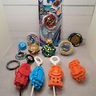BEYBLADE LARGE LOT  Spinners Launchers Etc