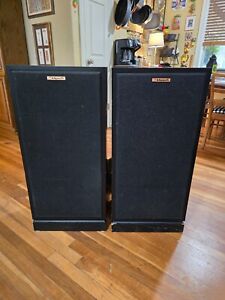 Klipsch Forte Speakers Vintage Purchased in 1986...Still sound great!!