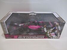2021 HELIO CASTRONEVES GREENLIGHT 4th INDIANAPOLIS 500 WIN 1:18 DIECAST INDY CAR