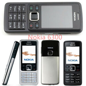 HOT Sale 100% Original Unlocked Nokia 6300 Bar Mobile Phone GSM Camera Bluetooth