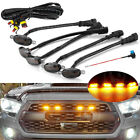 5X Universal For Ford Toyota Truck Raptor Style LED Amber Front Grille Lights (For: 2006 Toyota 4Runner)