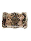 Vintage Handmade Lanolin Pin Cushion Pin Pattern Watered Silk Cover