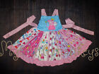 NEW Boutique Peppa Pig Girls Sleeveless Ruffle Twirl Dress