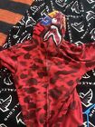 Bape Hoodie Red Size Small