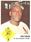 1963 Fleer #61 Bob Gibson Cardinals